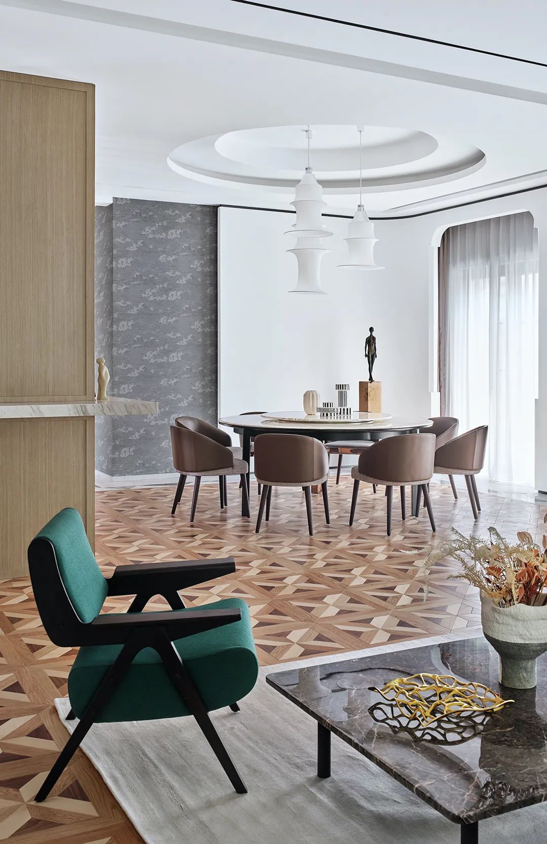 上海私人别墅丨中国上海丨珊瑚居艺术空间 CORALLO CASA-20