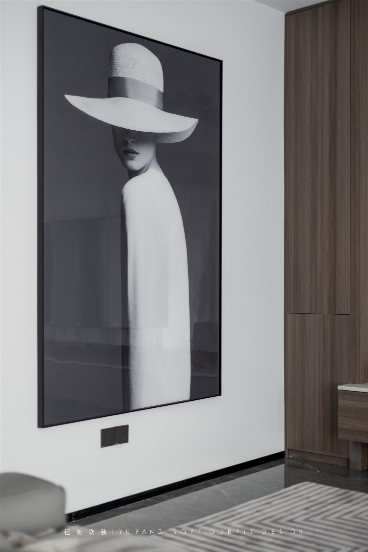 简约黑白灰,90 后小姐姐的舒适空间丨中国成都丨钰纺软装-12