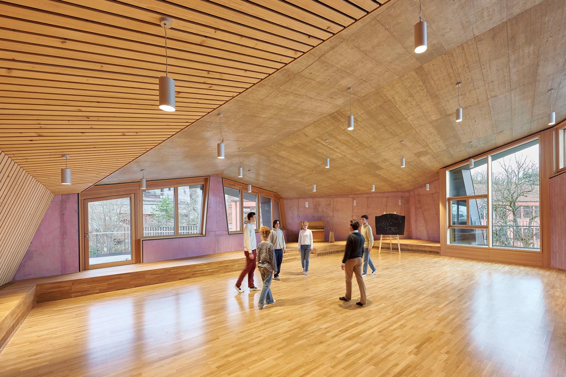 斯图加特华德福学校新建筑丨德国斯图加特丨Behnisch Architekten-44