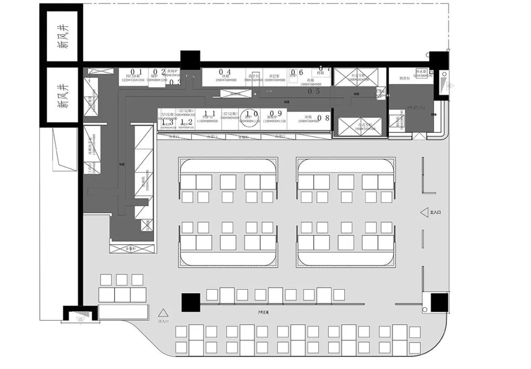 广州美林 M·LIVE 天地“点港点造”餐厅，蓝色主调展现创新精神-33