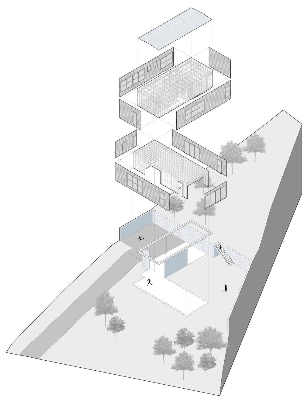 巴西简约住宅设计,融入自然的和谐空间-46