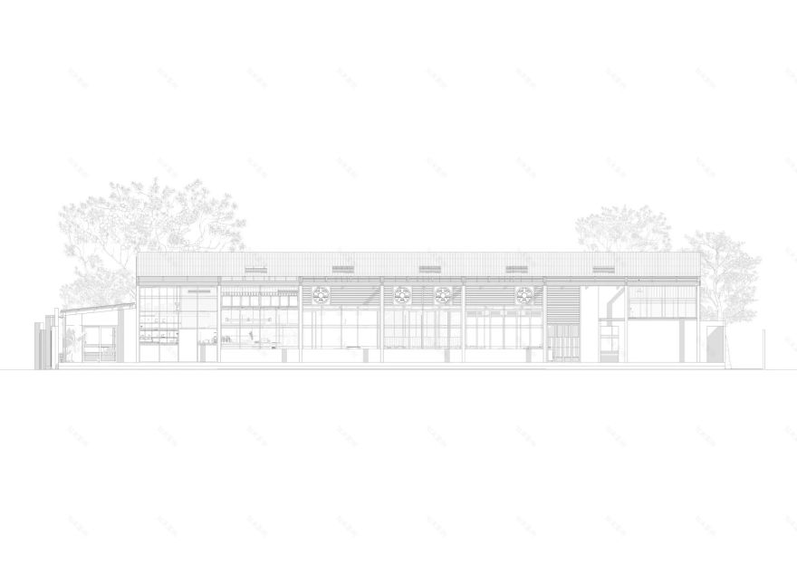 翁氏工厂联合办公空间丨泰国曼谷丨Architect Nonsense-45