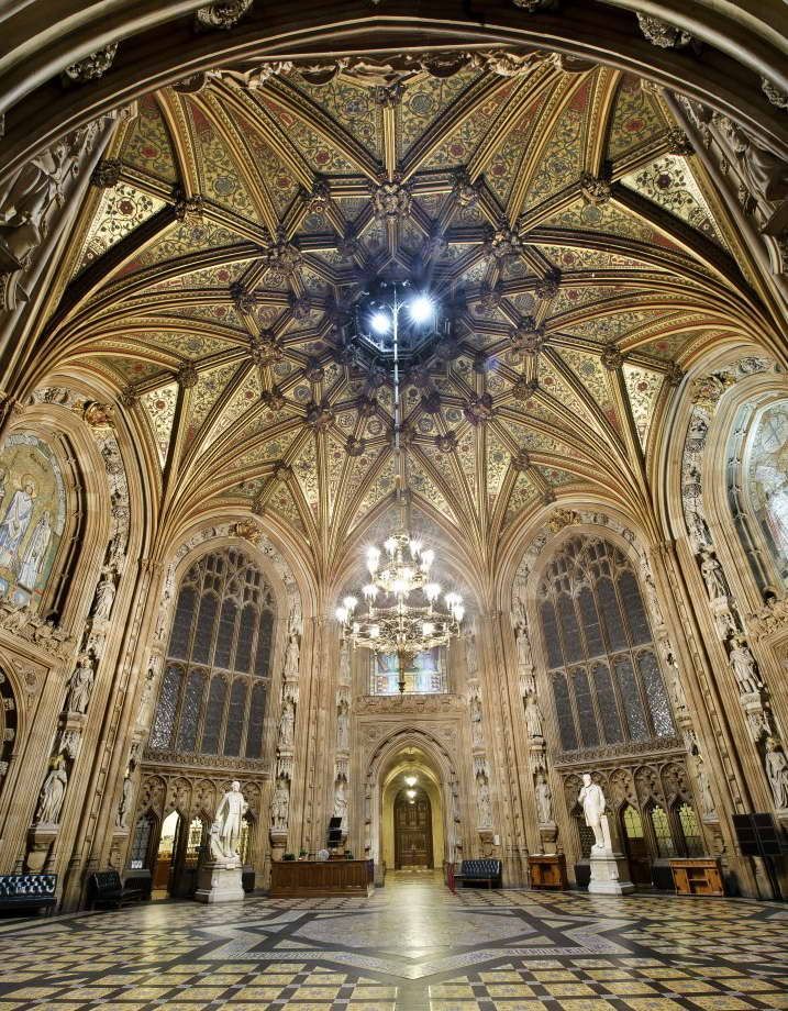 Пьюджин, английская неоготика – 40 фото интерьеров -55