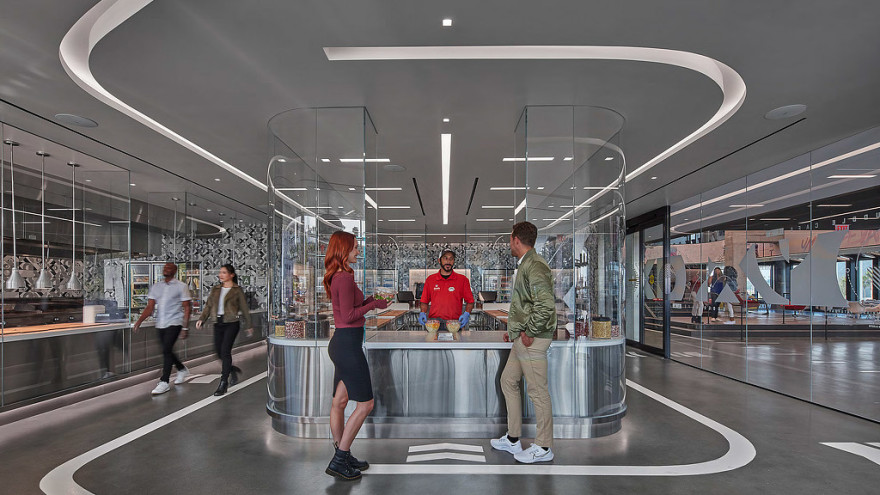 NFL 媒体总部 | 创新科技融入垂直校园设计-7