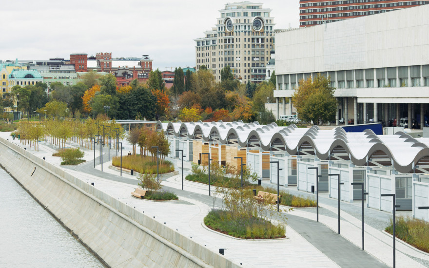 Krymskaya 堤坝景观公园丨俄罗斯莫斯科丨Wowhaus Architecture Bureau-71