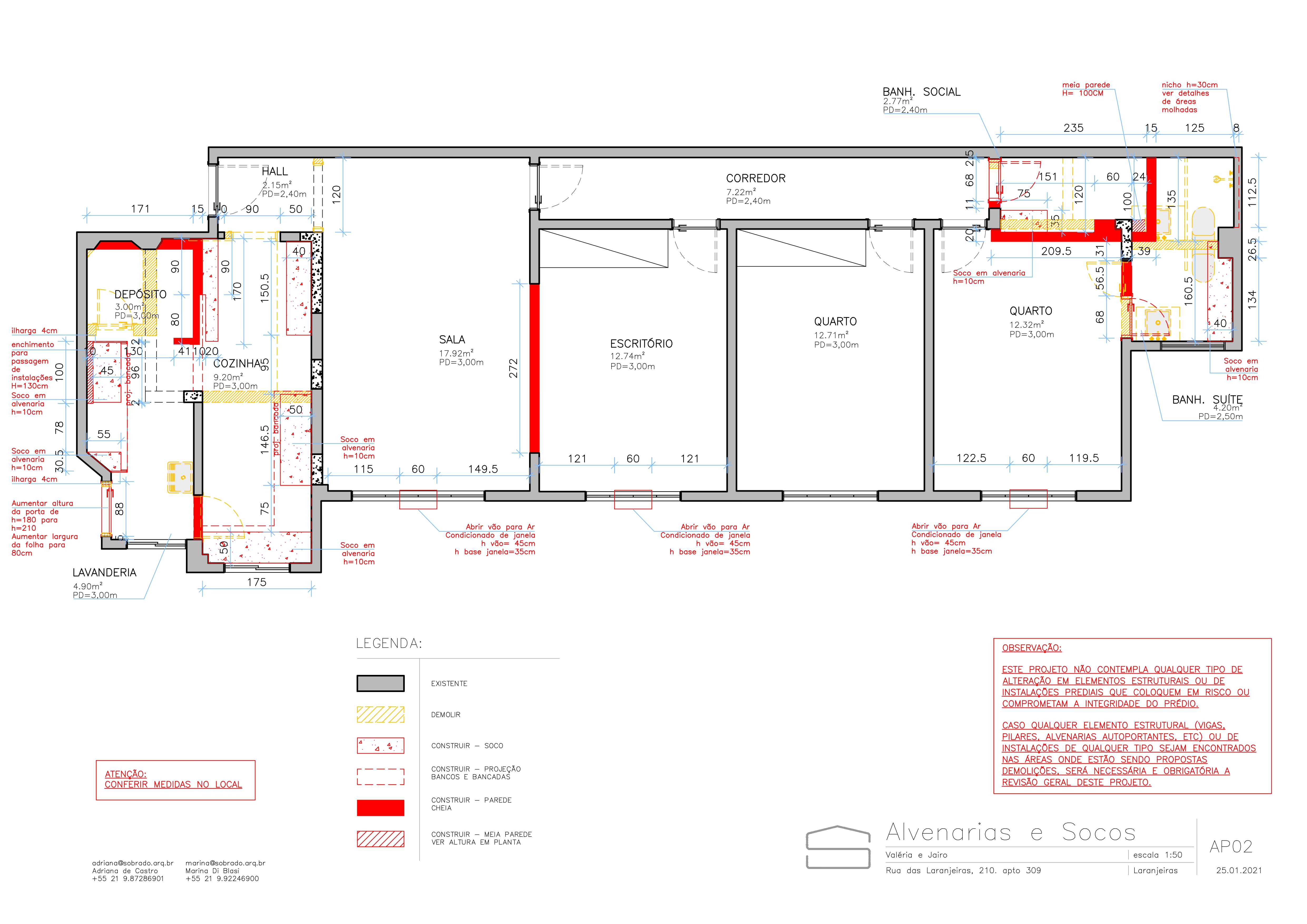 Apartamento Valéria e Jairo | 2020-21