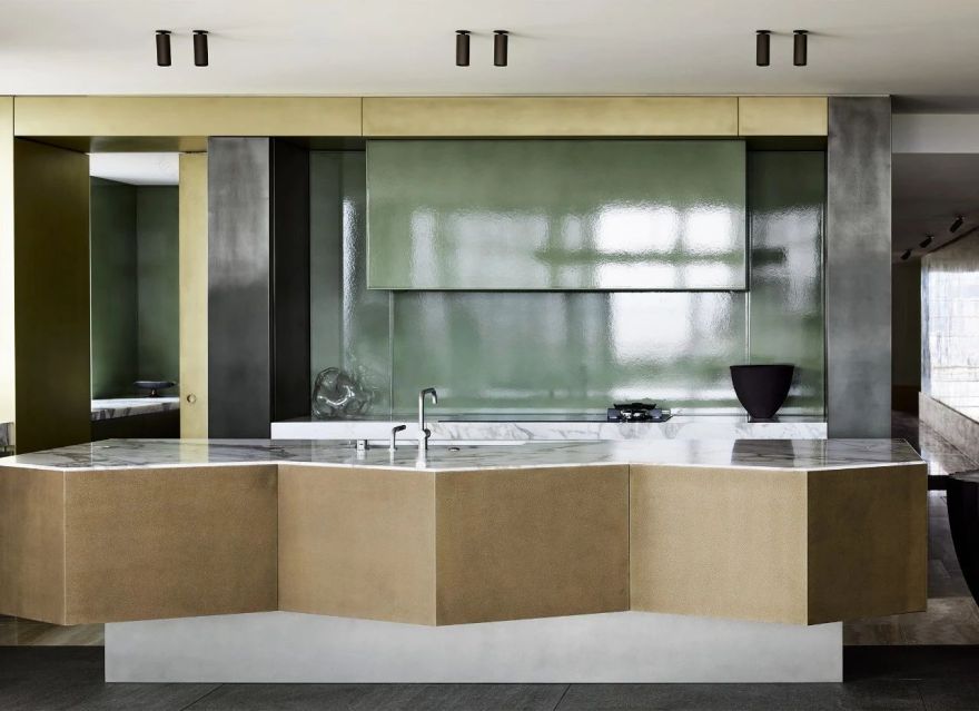 墨尔本顶层公寓丨澳大利亚墨尔本丨Fiona Lynch 室内设计工作室-27