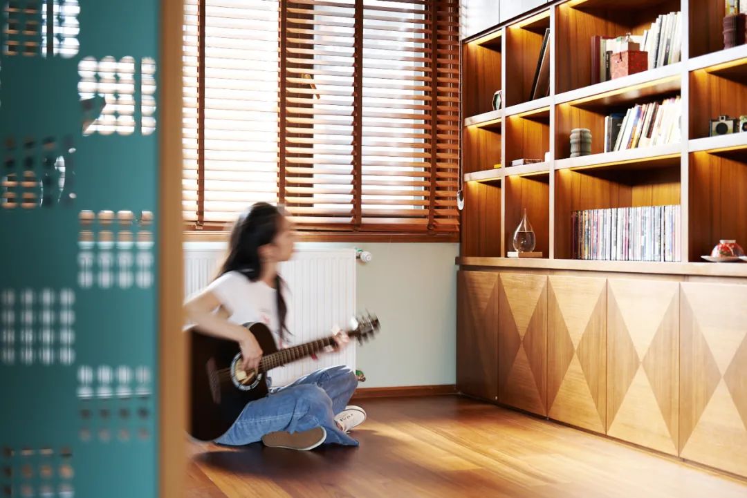 花湖汀 | 复古韵味融入生活细节,打造优雅时光空间-40