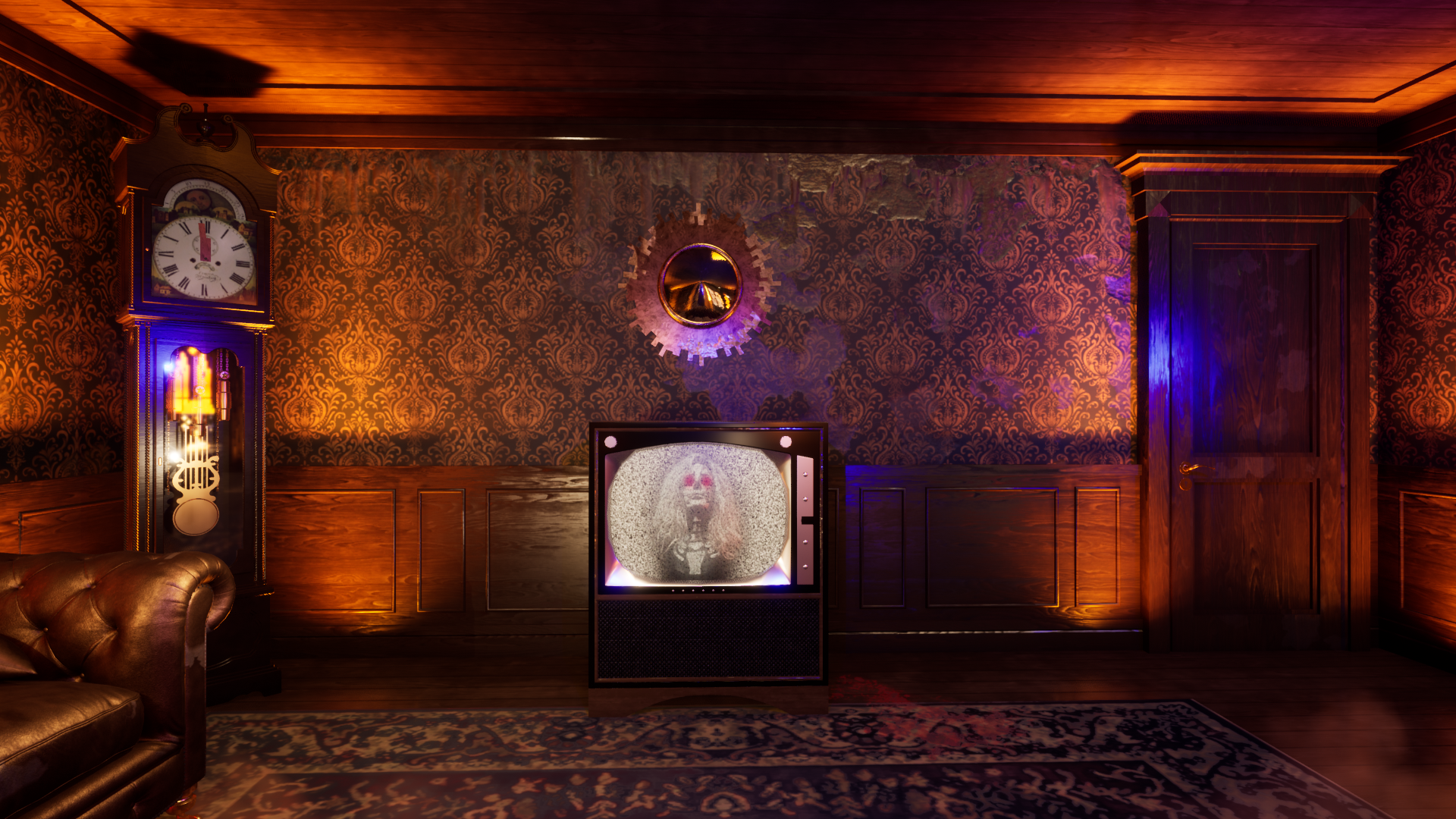 Cenografia Labirinto do Horror - Sala de Estar-6