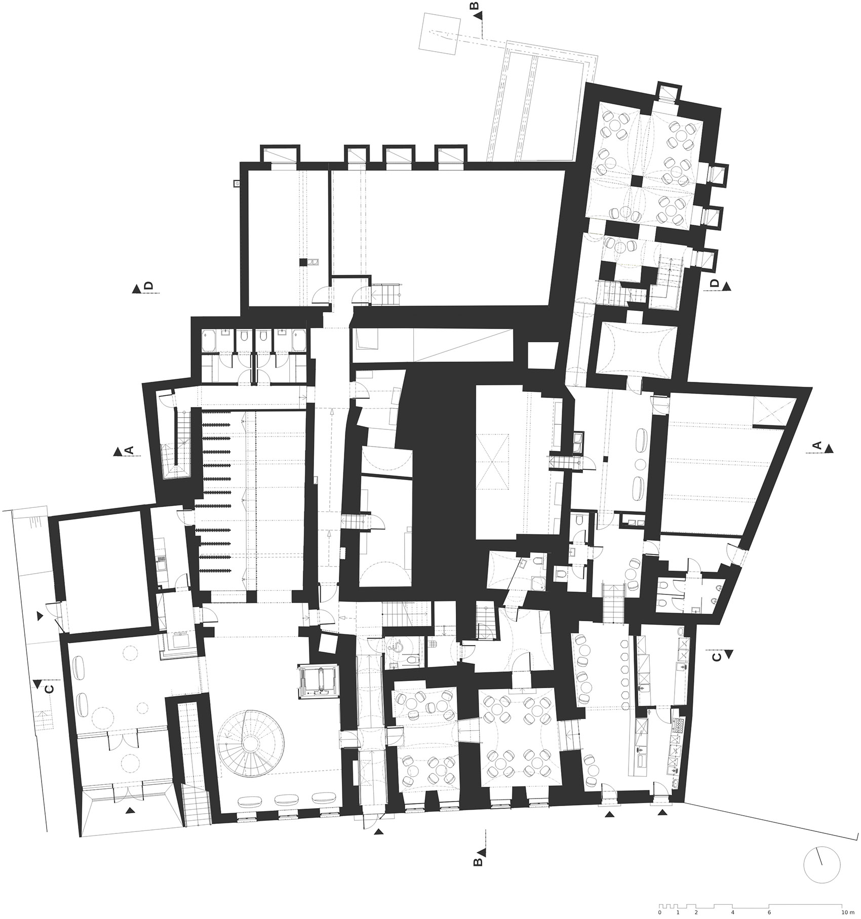 捷克Jirásek剧院修复丨Adam Rujbr Architects-51