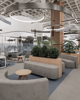 联合办公，Modern-Industrial Office Design