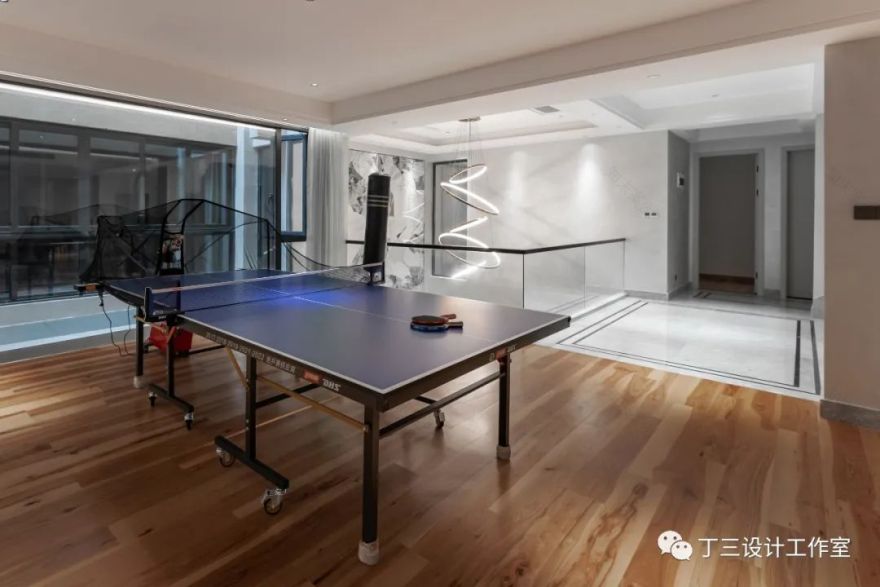 杭州凯文杭庄现代风格联排别墅设计丨中国杭州丨丁三设计工作室-15