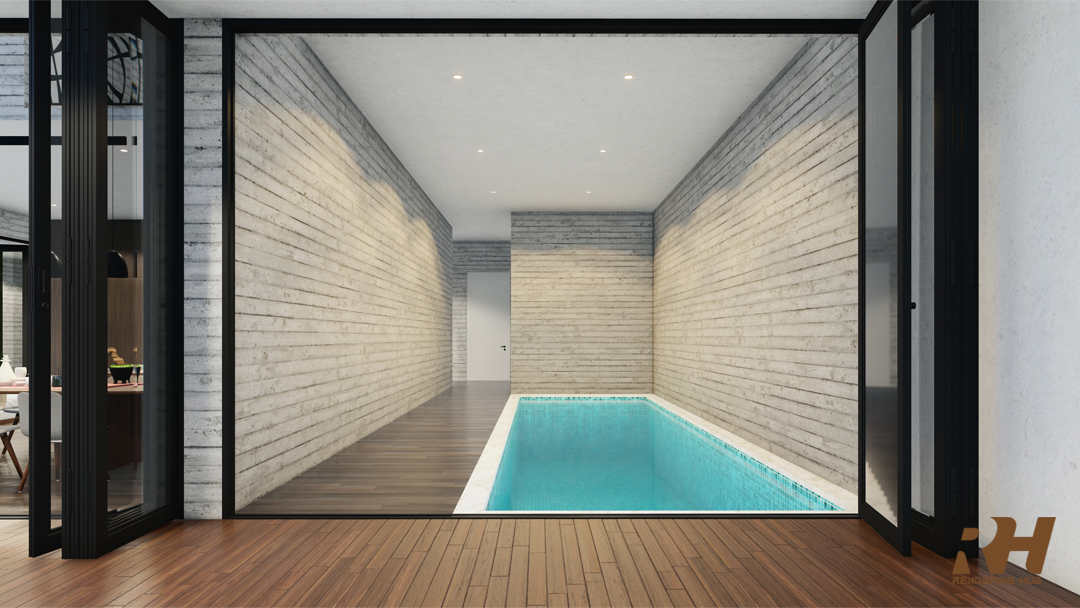 House Interior Design & 3D Rendering-23