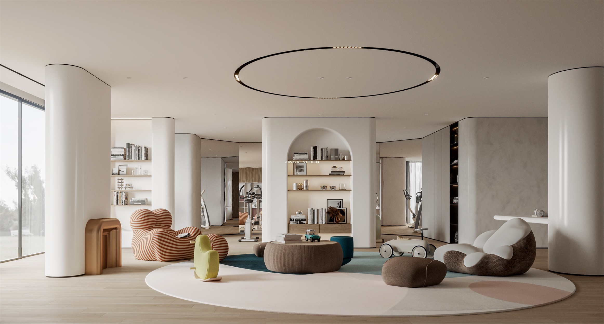 1700㎡豪华别墅设计丨中国义乌丨G SPACE DESIGN-52