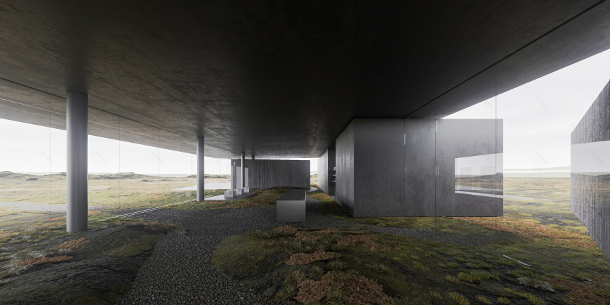 冰岛电影馆国际竞赛方案(包含“沉浸”与“隐秘港湾”概念)丨Slava Balbek等团队成员(不同概念团队成员有不同组合)-47