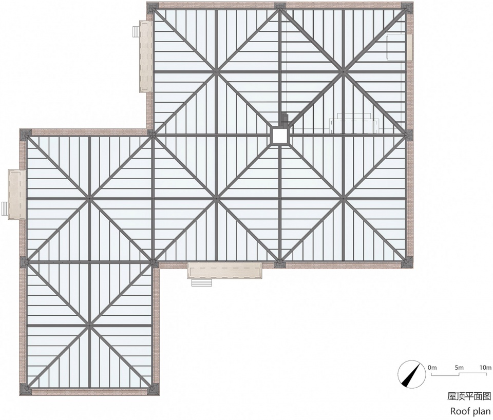 衡水植物园温室展览馆丨中国河北丨空格建筑-114