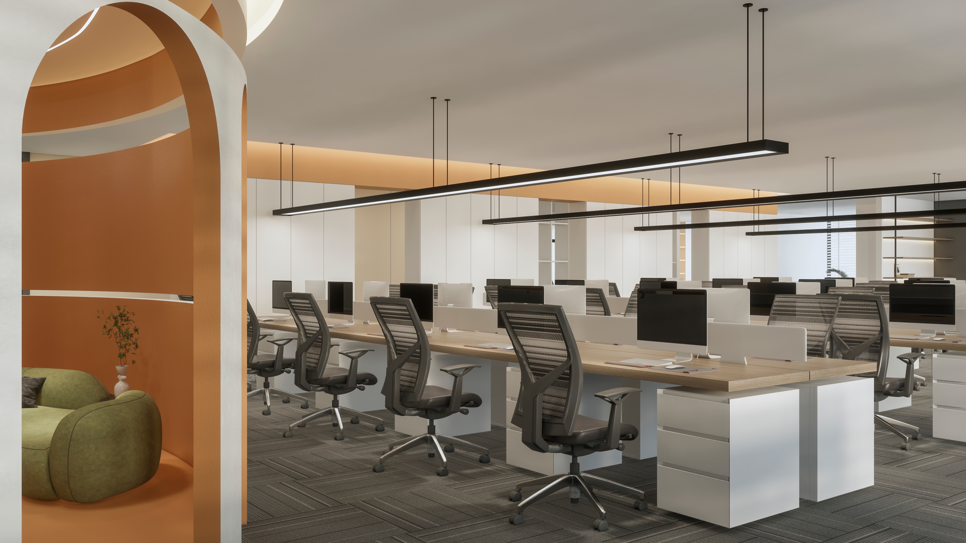 设计事务所  诺仕科技办公空间，方圆之间·别具洞见-7