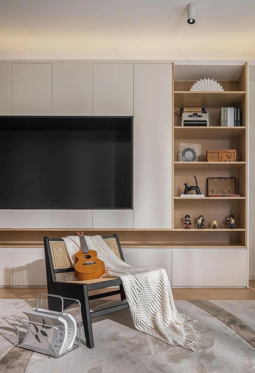 陕西咸阳融创西部湾兴平小镇样板间 107㎡丨中国咸阳丨UMA 伍玛设计-7