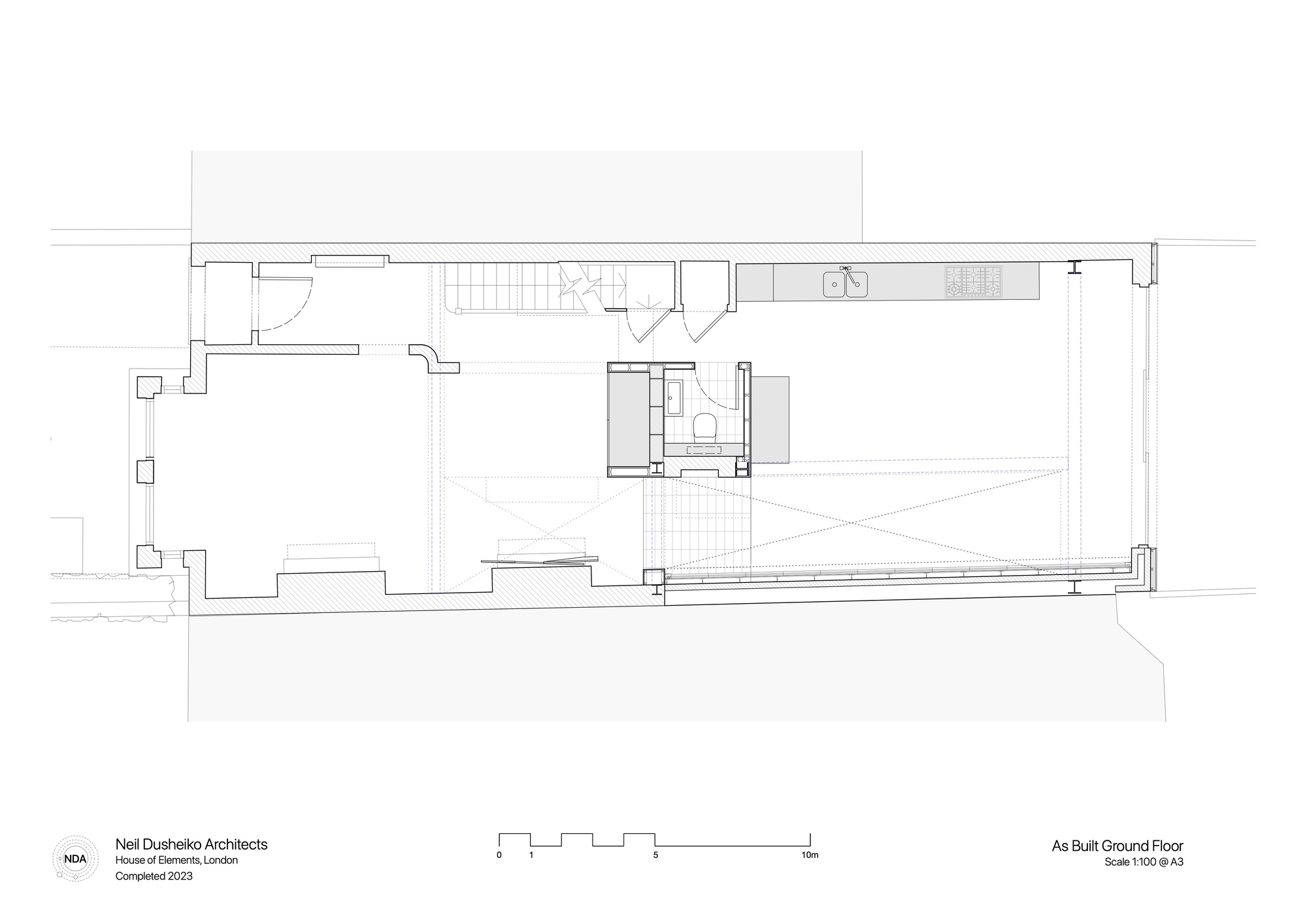 元素之屋丨英国伦敦丨Neil Dusheiko Architects-15