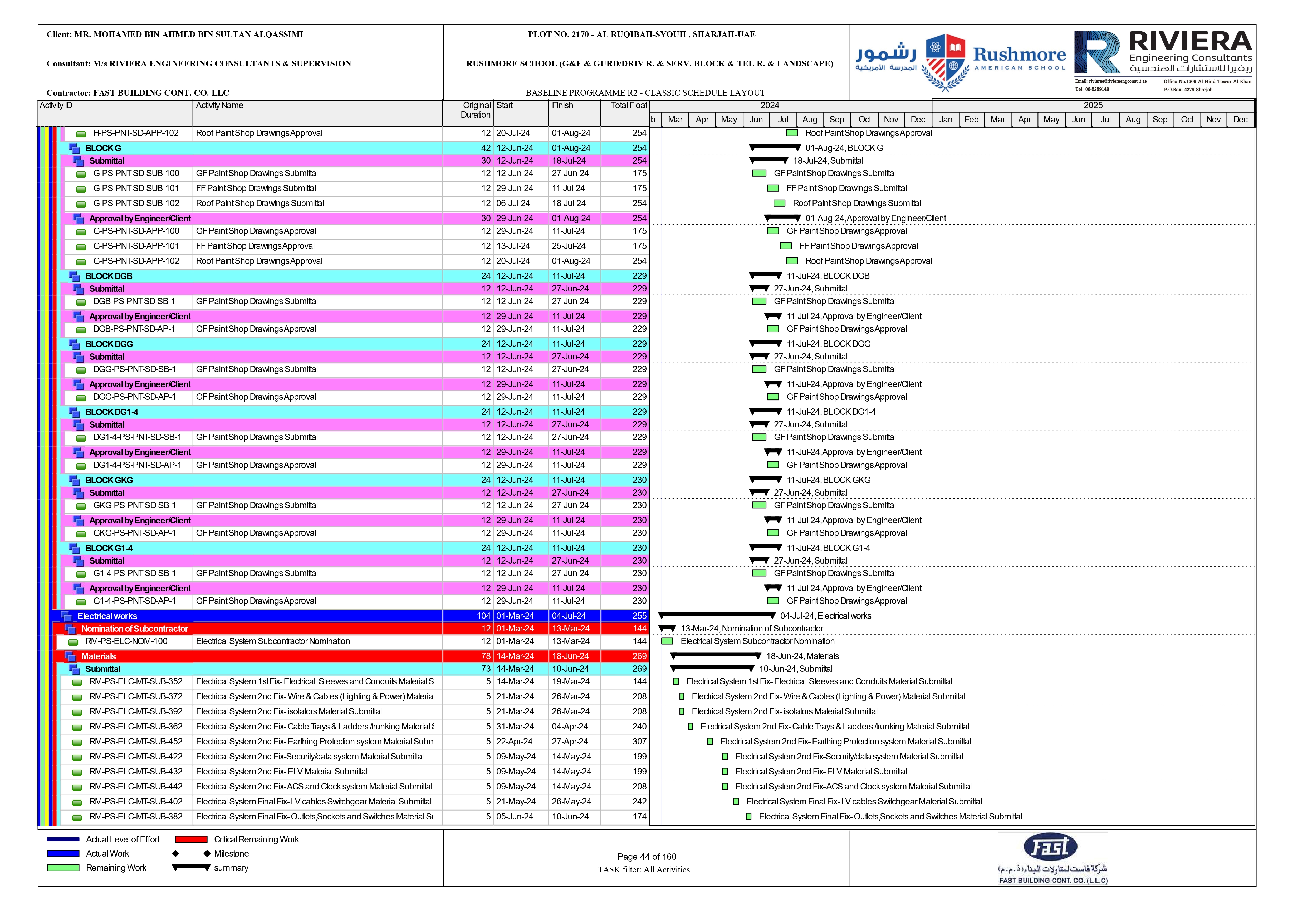 RUSHMORE SCHOOL - BASELINE R2 - CLASSIC SCHEDULE-13