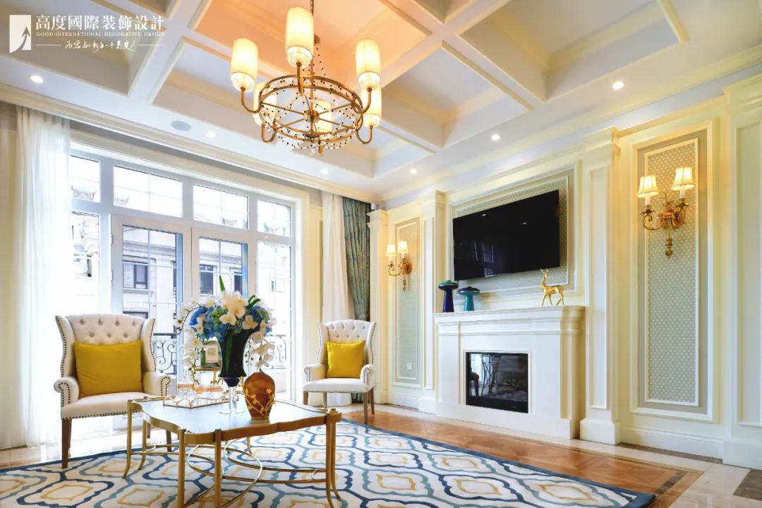 美式小镇生活,绿意盎然的艺术空间丨中国武汉丨高度国际装饰设计集团武汉公司-17