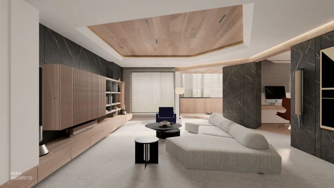 J House · 现代极简都市生活设计丨中国上海丨上海木卡建筑设计有限公司-11