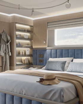 Yacht interior 25m