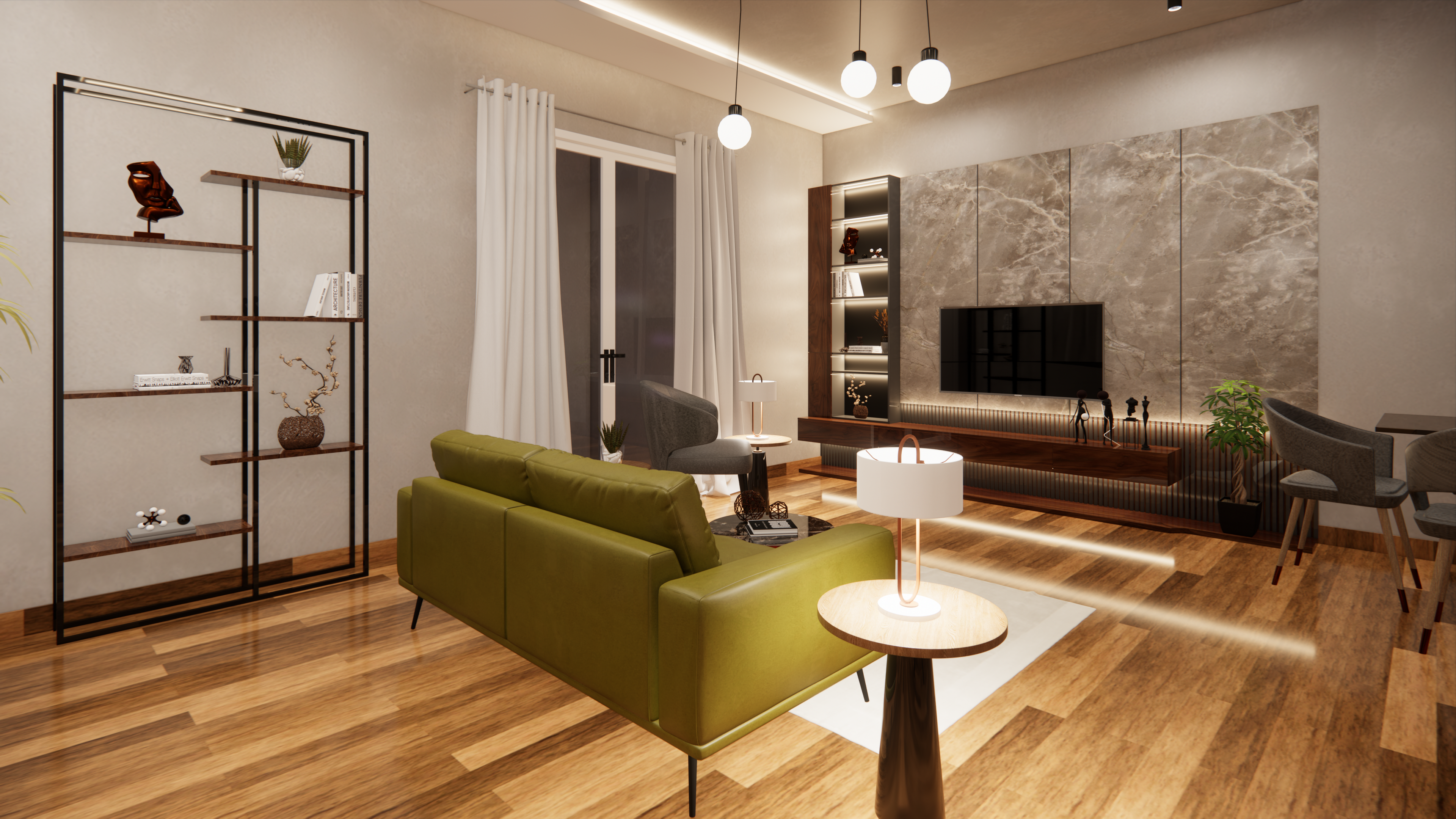 Soggiorno - Living Room-3