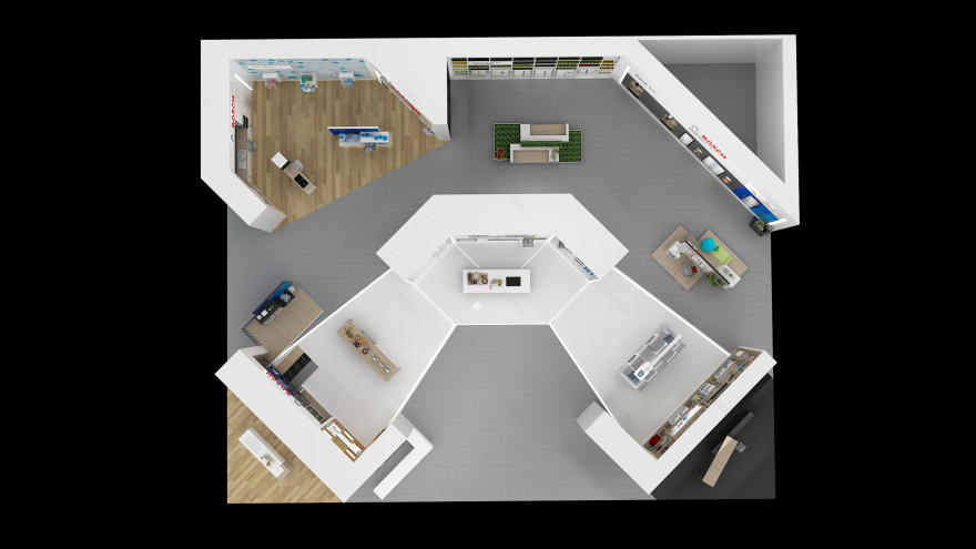 博世展台设计-40