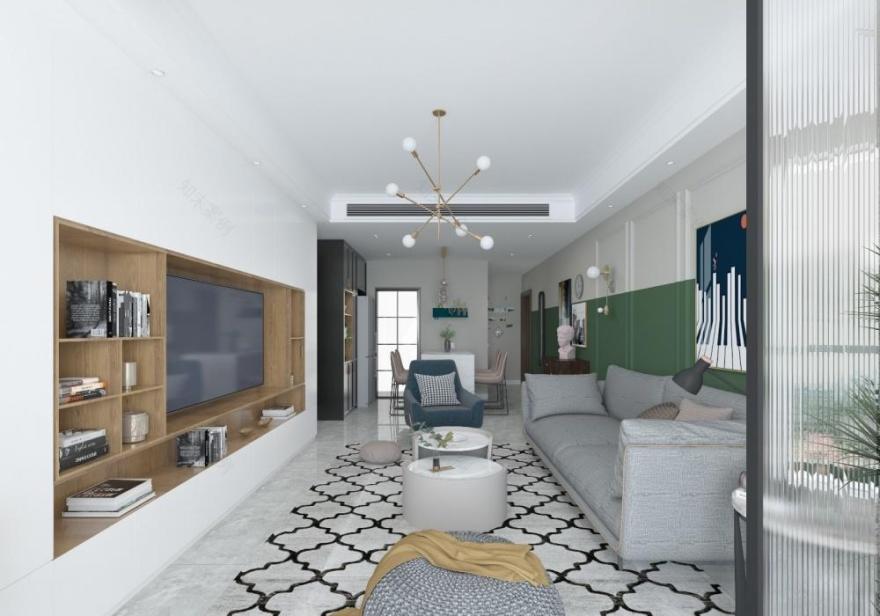 打造温馨北欧风家居,藏匿书籍与回忆-0