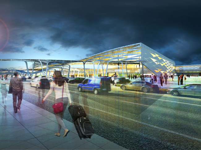 顿河畔罗斯托夫“南方”机场客运航站楼概念设计丨俄罗斯顿河畔罗斯托夫丨ASADOV建筑事务所-36