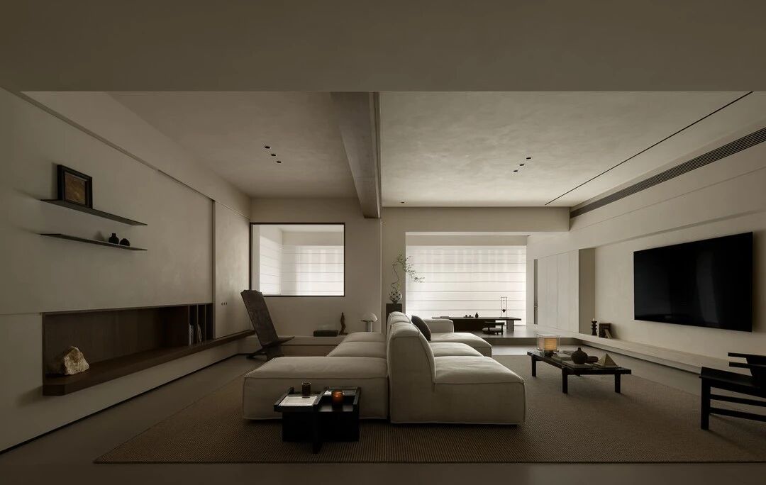 汕头190㎡四室侘寂私宅丨中国汕头丨宅这里设计-0