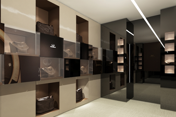 Studio Svetti设计丨女包店，ShowRooms for Graziella Group_files Studio Svetti-4