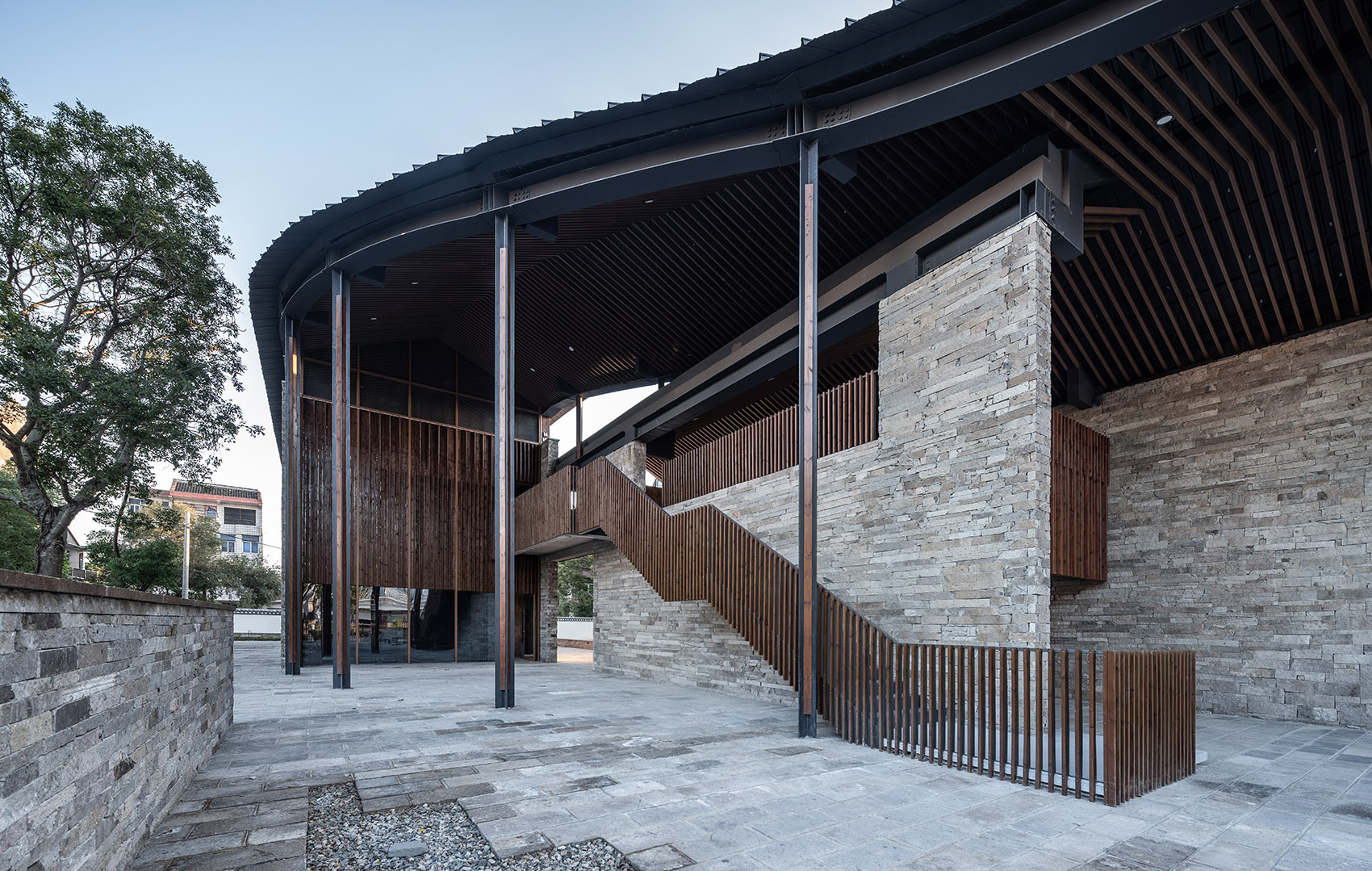 台州小伍份村文化礼堂-12