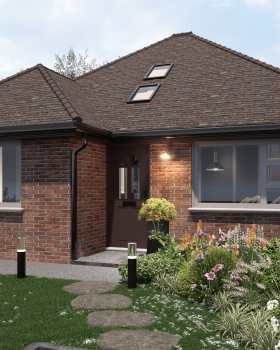 Loft conversion of bungalow