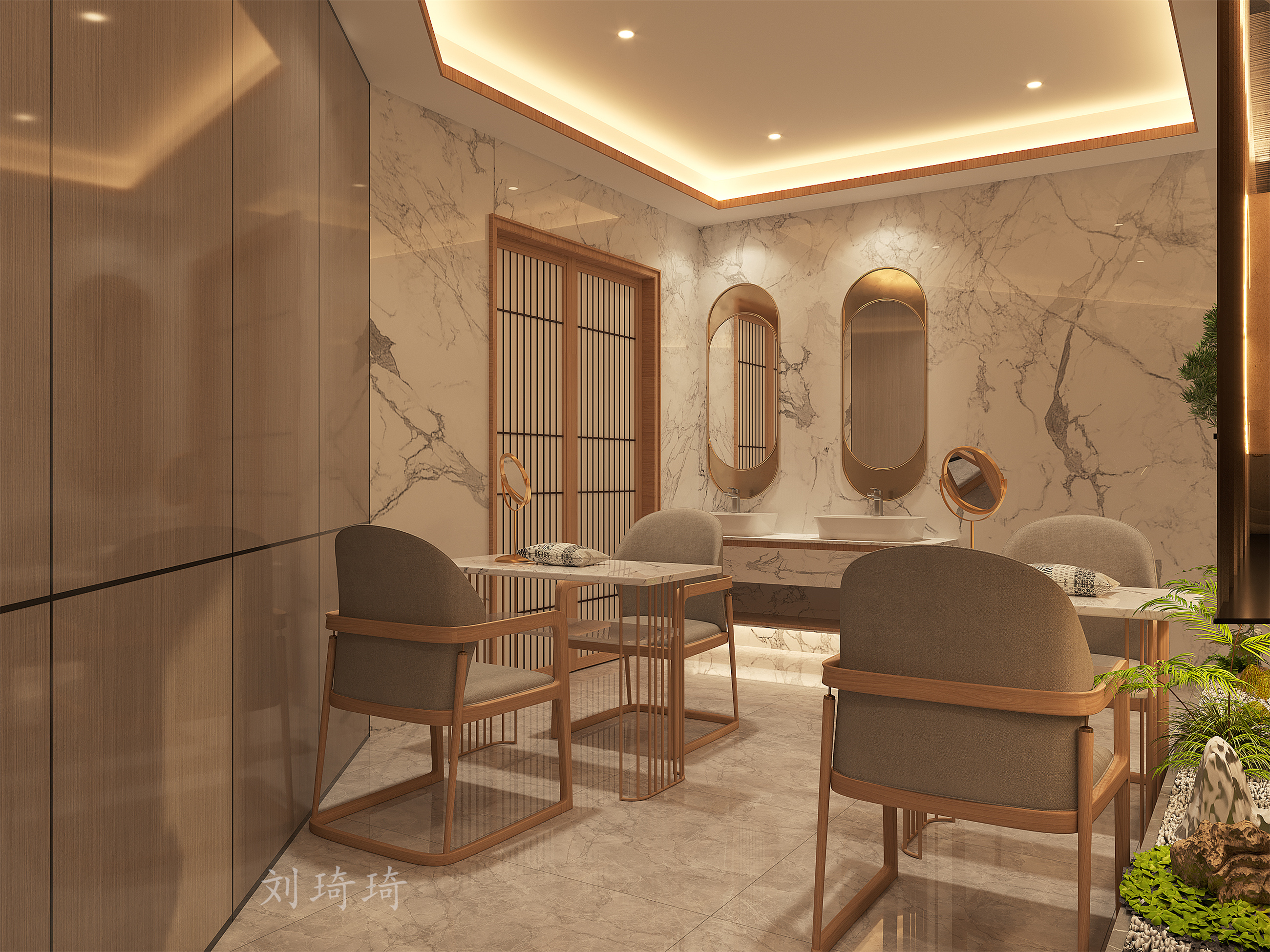 美容院温暖又治愈-1