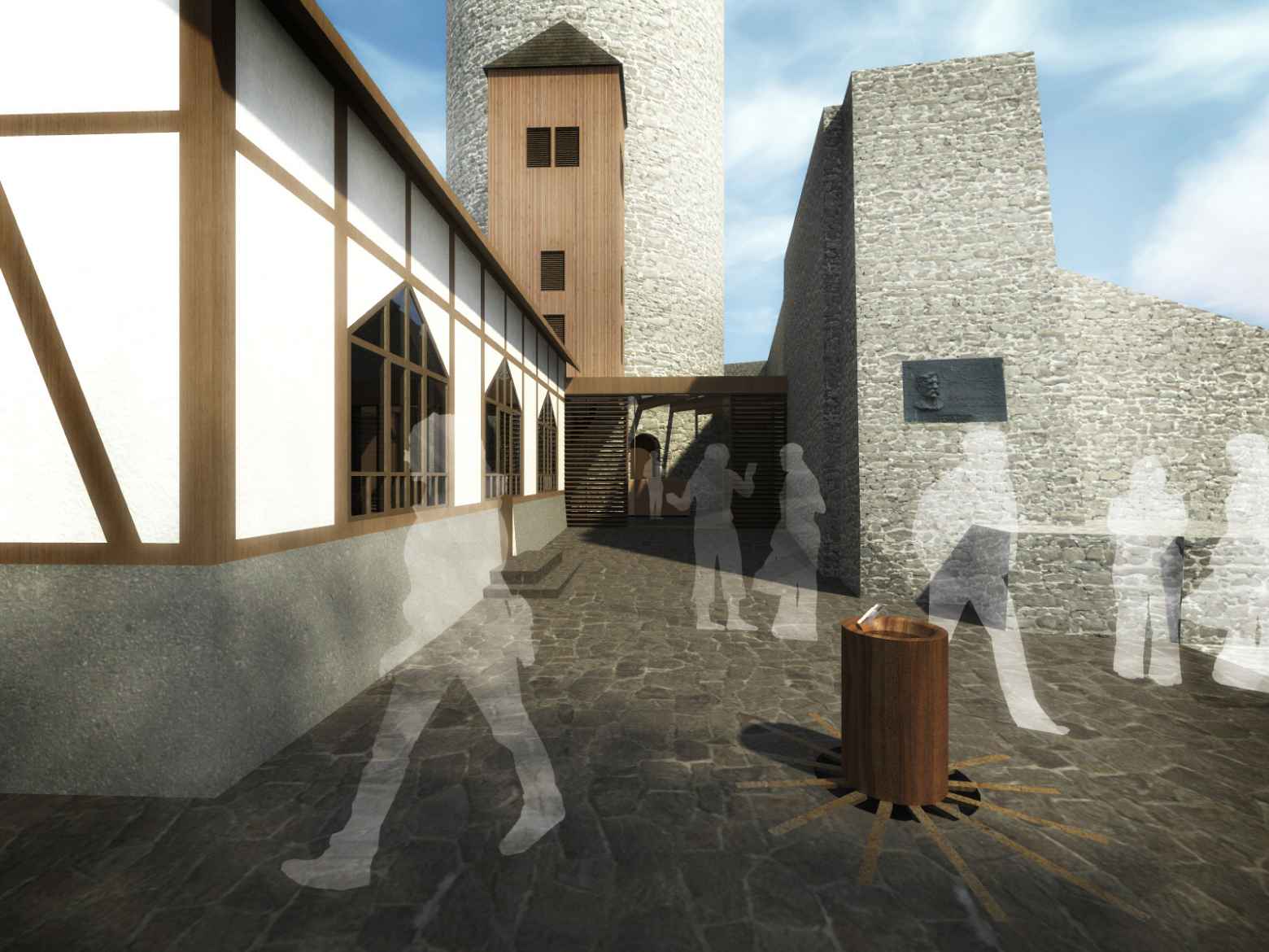 Revitalizace horního nádvoří hradu Štramberk – Mrva.net-13