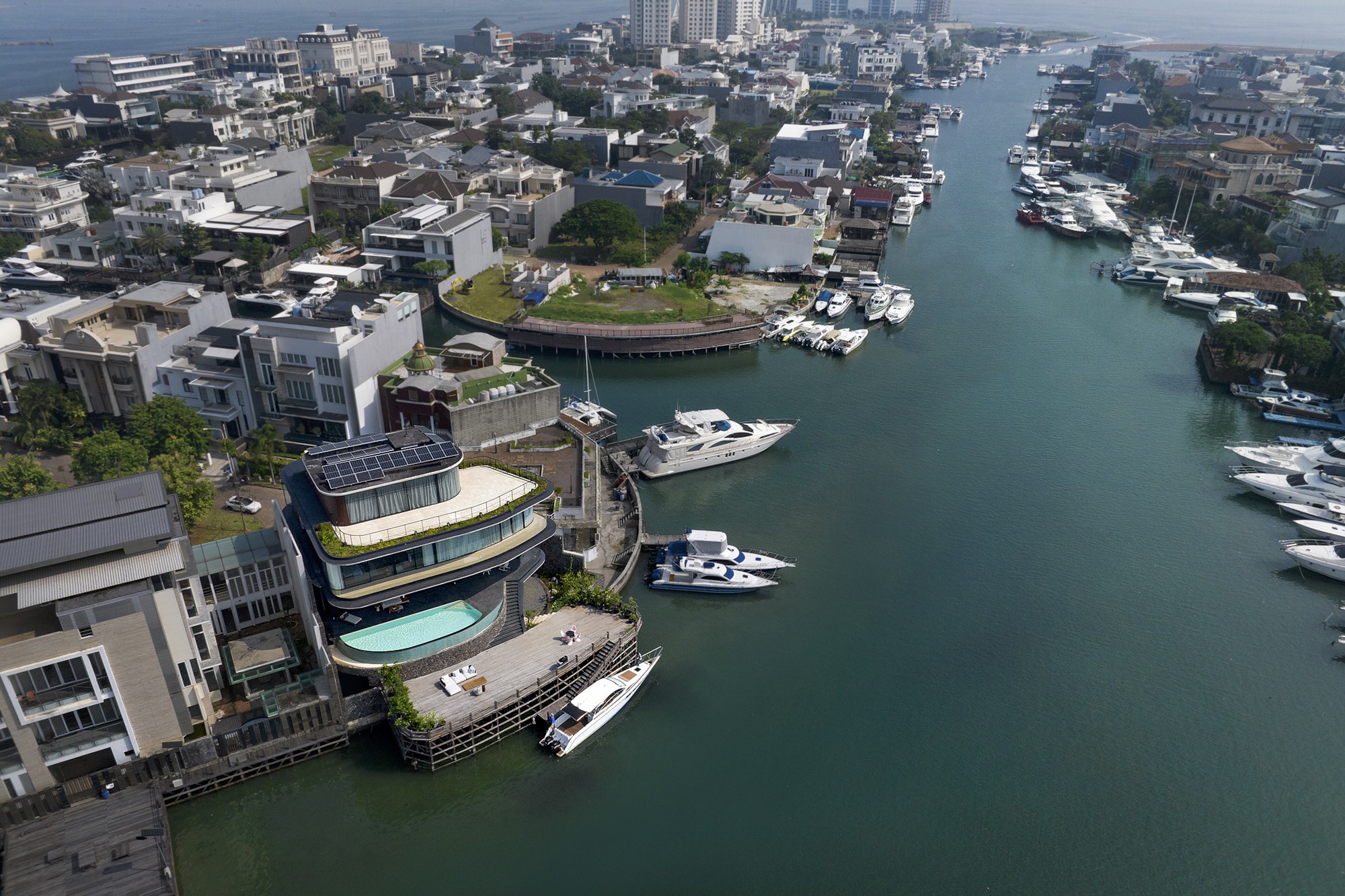 V 形高脚屋丨印度丨KThengono Design Studio-17