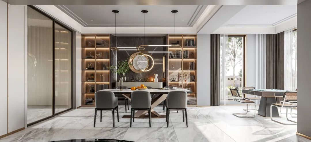 东湖苑蓝波湾别墅设计丨中国苏州丨上海陈尹周室内设计-33