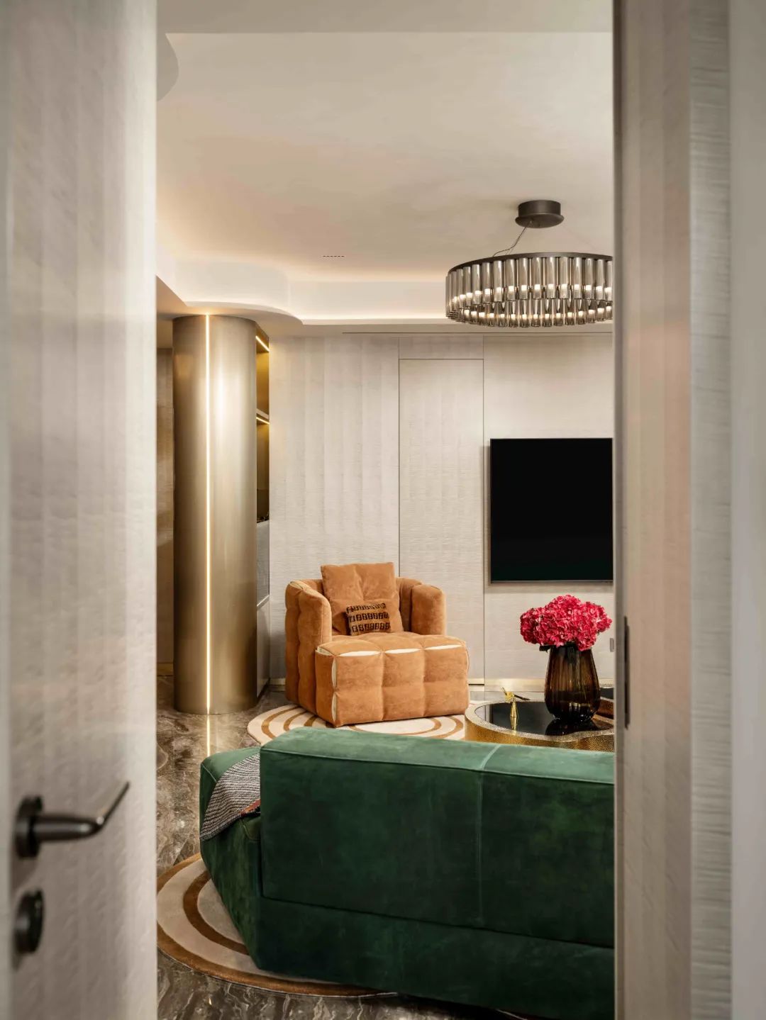 魅无界设计｜摩登海派大平层：个性与艺术的生活共鸣-54