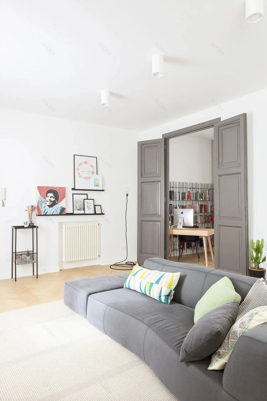 意大利 76㎡简约北欧风私宅丨07am architetti-4