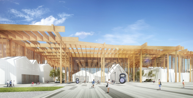 多功能体育综合体“Sportpark”丨俄罗斯莫斯科丨建筑事务所ASADOV-30