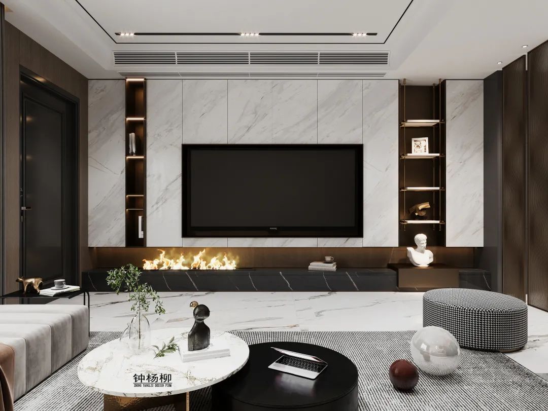 现代宜昌弘扬·拉菲小镇 320㎡岁月芳华丨中国宜昌丨宜昌十翼空间装饰设计事务所-27