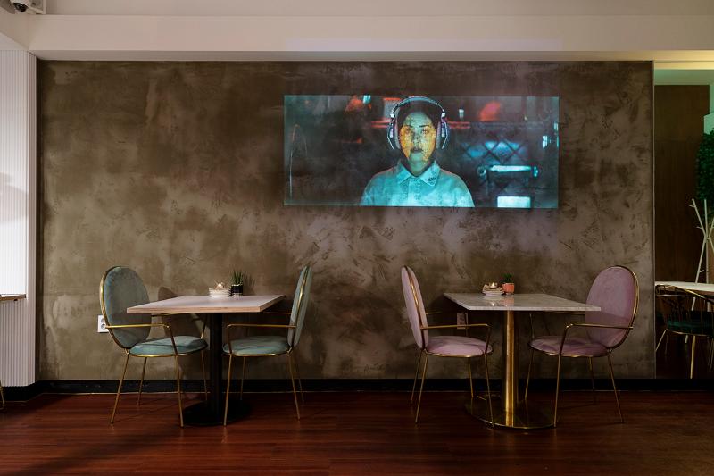 现代简约风餐厅，点睛之笔的 14 平米空间设计-9