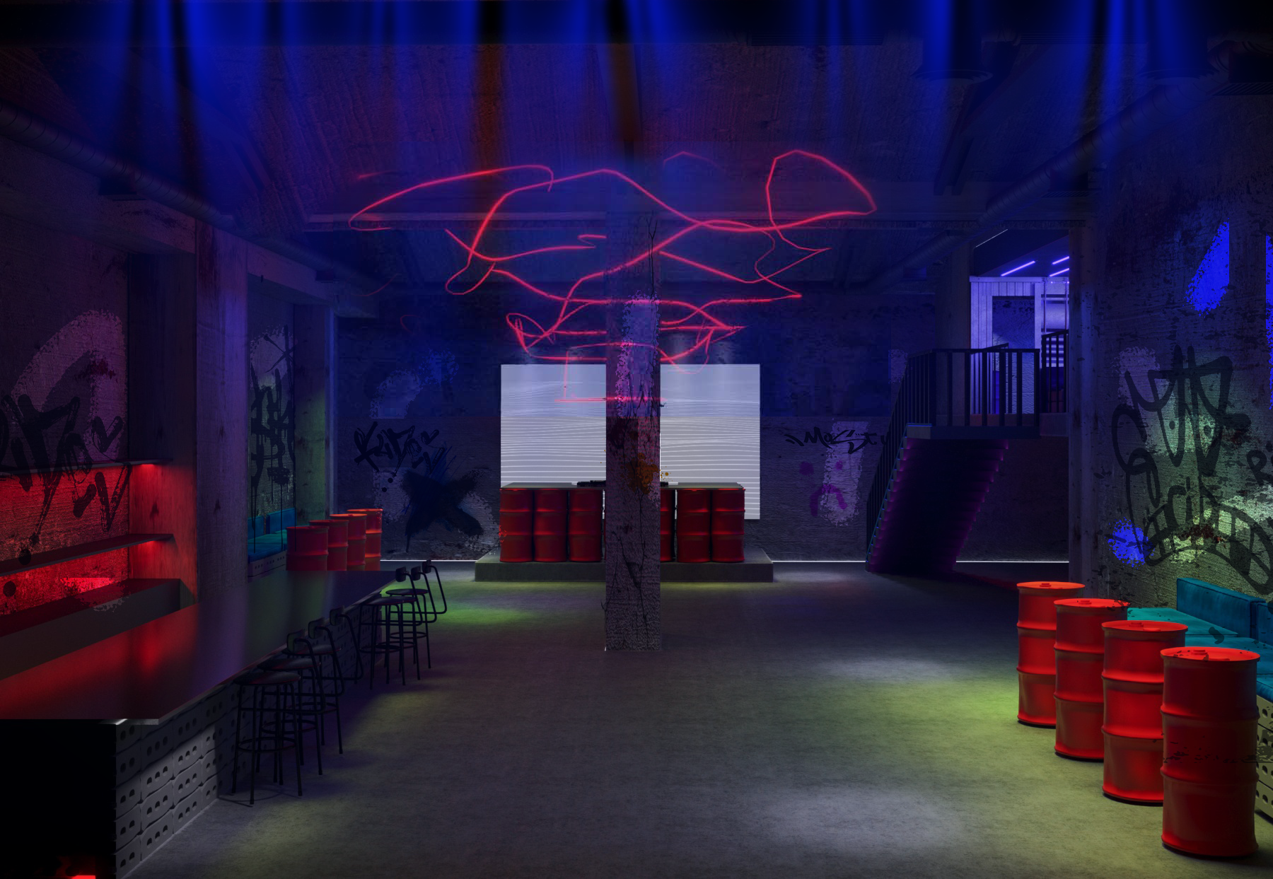 Katarsi· 夜总会设计丨俄罗斯丨Luch-9