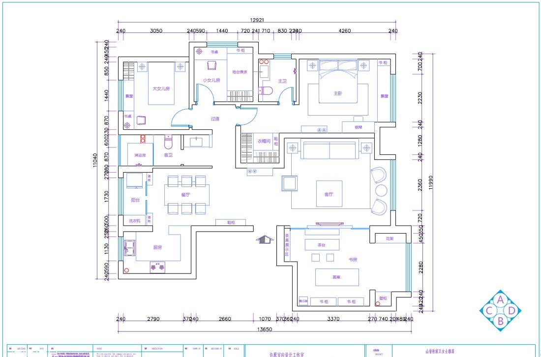 英伦贵族绅士空间 | 建筑原始平面与平面布置的完美融合-29