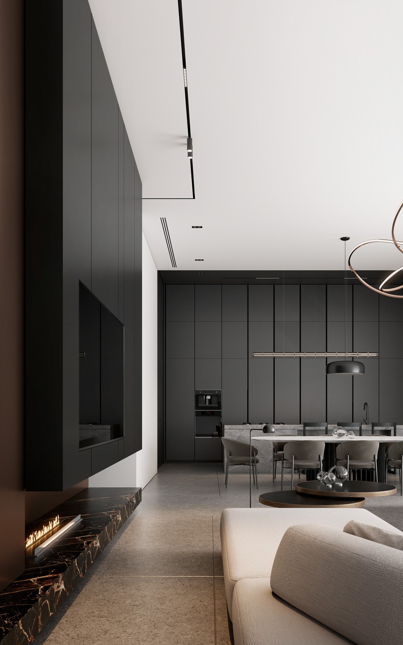 现代简约 复式空间设计！-4