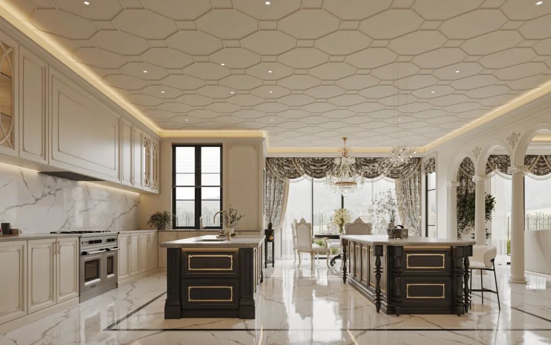 P.W.璞物设计丨多伦多1300㎡独栋别墅，雕花琢韵墅写人生-32