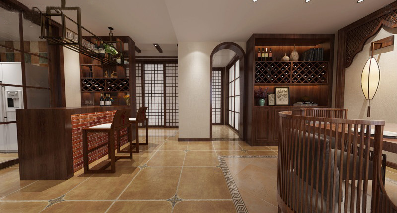 帝豪 ACAD 设计 · 220㎡东南亚风情跃层空间丨中国四川丨四川帝豪 ACAD 设计事务所-8