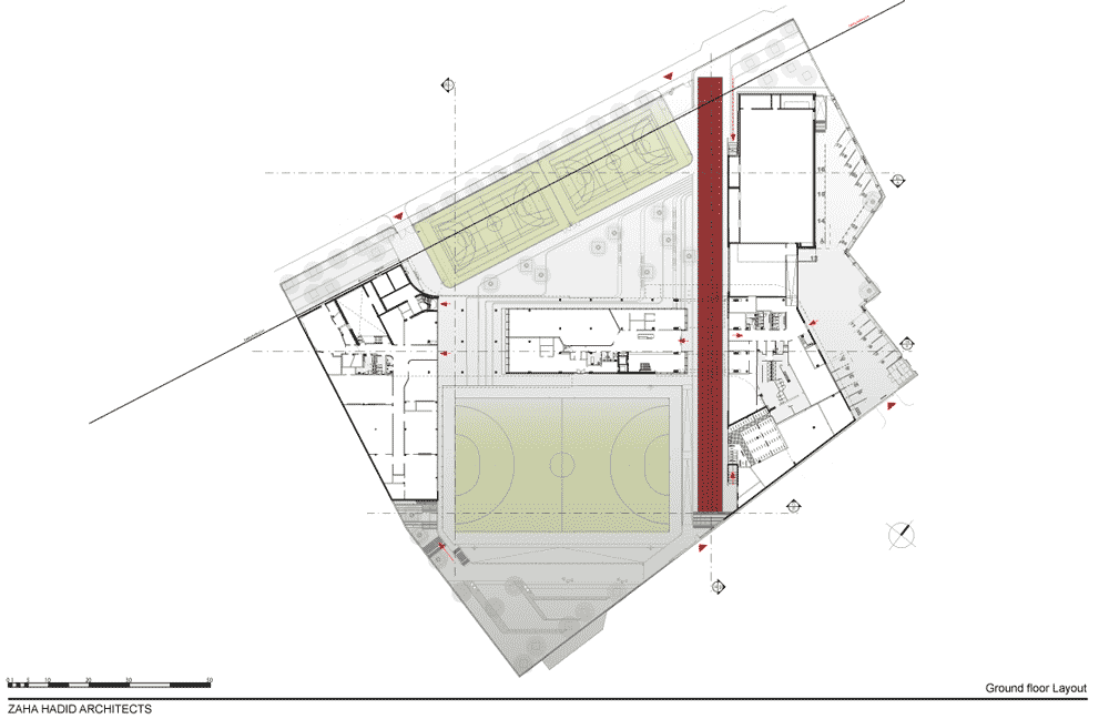 伊夫林·格雷斯学院  The Evelyn Grace Academy 扎哈·哈迪德 Zaha Hadid-32
